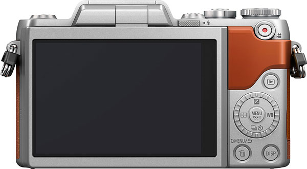 Panasonic GF8 Review -- Back view