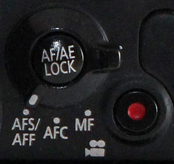 Panasonic GH3 review -- Focus mode controls