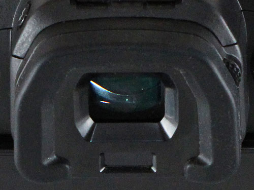 Panasonic GH3 review -- Electronic viewfinder