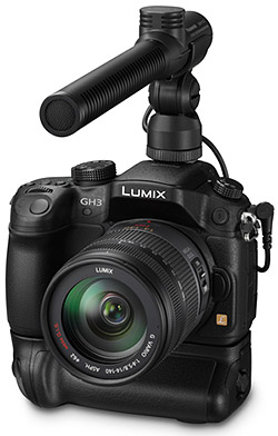 GH3 with external mic