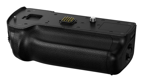 Panasonic GH5 review -- Optional battery grip accessory