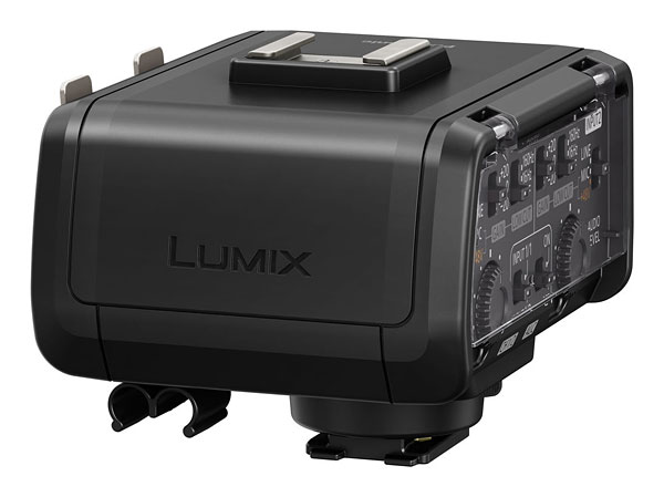Panasonic GH5 review -- Optional XLR microphone adapter