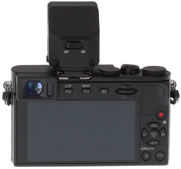 Panasonic GM5 Review -- with bundled flash rear view
