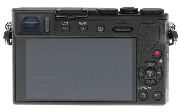 Panasonic GM5 - Back Controls