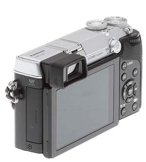 Panasonic GX7 review -- Three quarter view