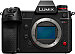 Front side of Panasonic S1H digital camera