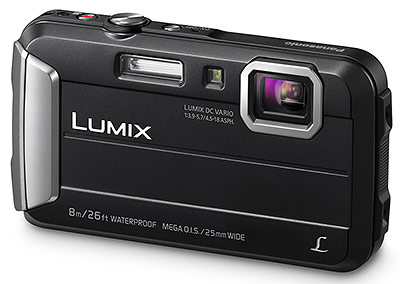 Panasonic TS30 Review -- 3/4 view