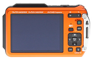 Panasonic TS5 -- back view