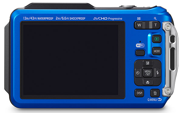Panasonic TS6 Review --  Back view