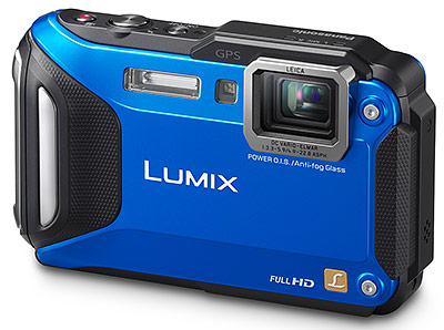 Panasonic TS6 Review -- 3/4 view