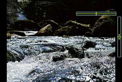 Pentax 645Z Review -- Level gauge display