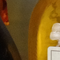 100% crop from Pentax K-1 II test image taken at ISO 6400