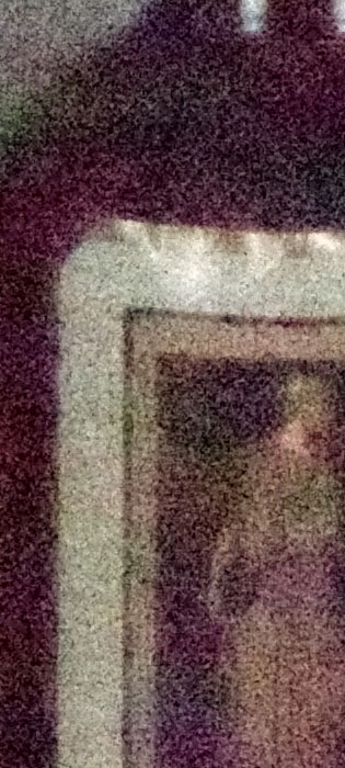 Pentax K-1 - 100% crop of a single-frame shot