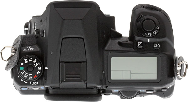 Pentax K-3 II Review -- Top view