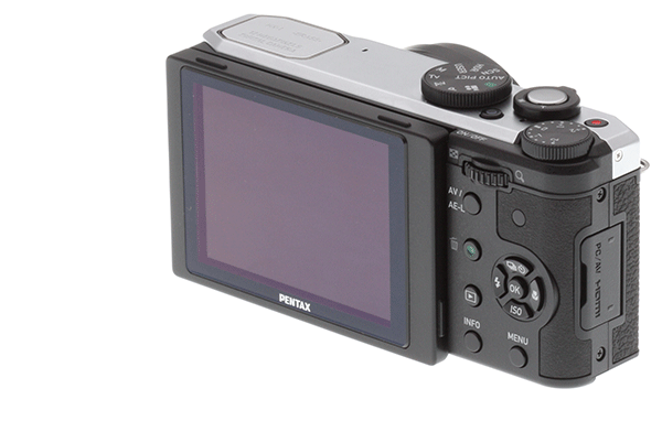 Pentax MX-1 Tilting LCD