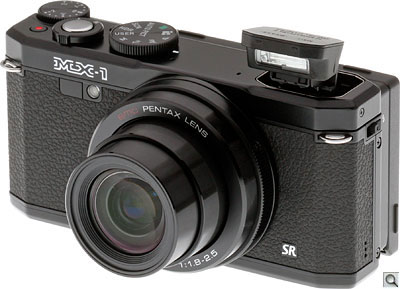 Pentax MX-1 Review -- Angle
