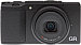 Front side of Ricoh GR II digital camera