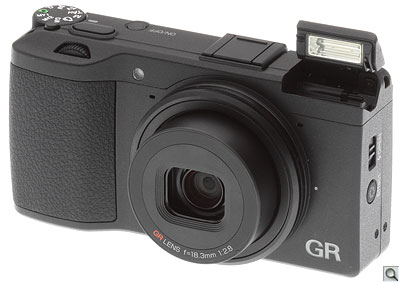 Ricoh GR review -- Front quarter view