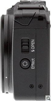 Ricoh GR review -- Left view