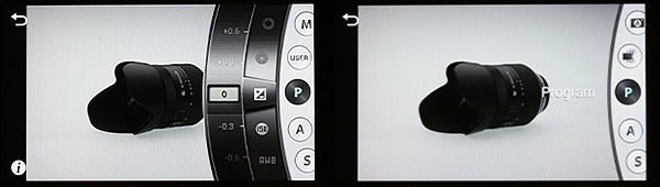 Samsung Galaxy NX Review -- screen shot