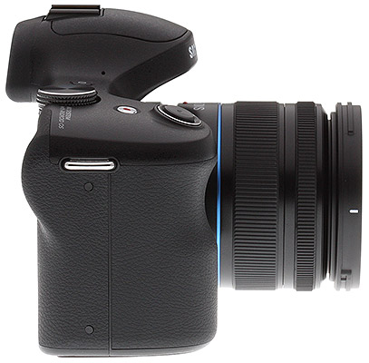 Samsung Galaxy NX Review - right side