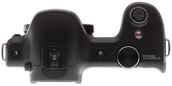 Samsung Galaxy NX Review -- top view