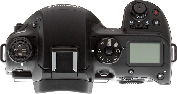 Samsung NX1 Review -- Top view