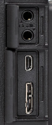 Samsung NX1 review -- ports