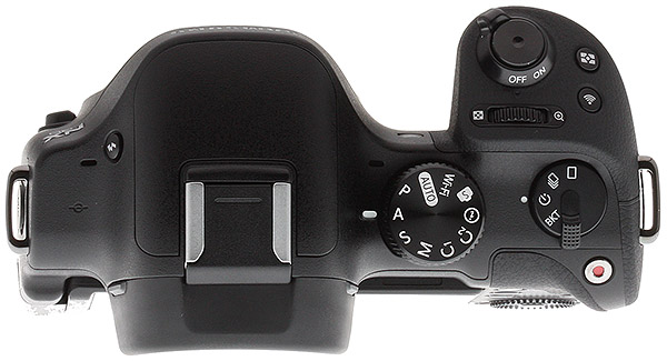 Samsung NX30 Review -- top view