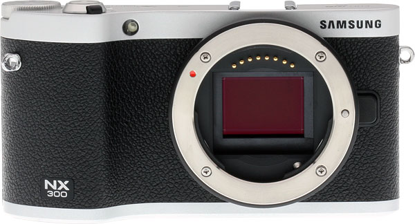 Samsung NX300 review -- Front view