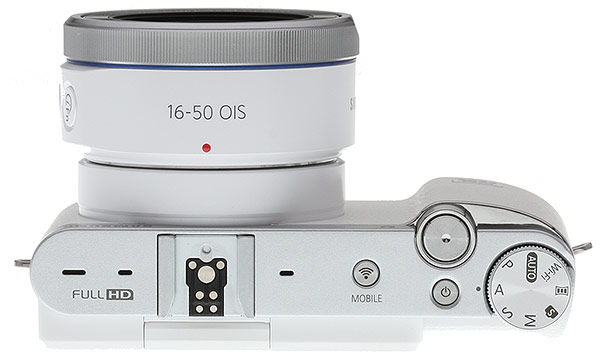 Samsung NX3000 Review - top view