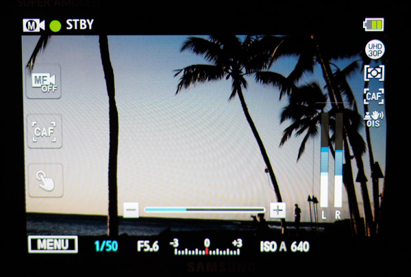 Samsung NX500 Review -- Screenshot Image