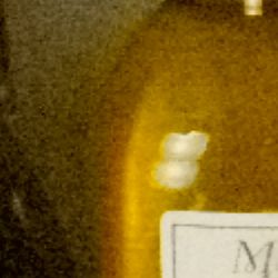 100% crop from Sigma dp2 Quattro test image taken at ISO 3200