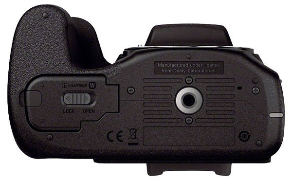 Sony A3000 Review -- View from beneath