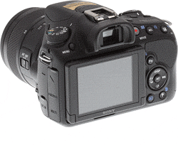 Sony A58 review -- Tilting LCD