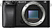 Front side of Sony A6100 digital camera
