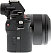 Front side of Sony A7 digital camera