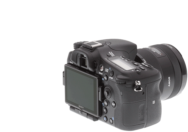 Sony A77 II Review -- Articulated LCD monitor