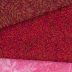 100% crop from Sony A7S test image taken at ISO 12800