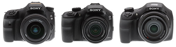 Sony HX300 Review -- Comparison vs A58 and A3000