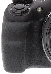 Sony HX300 Review -- Handgrip