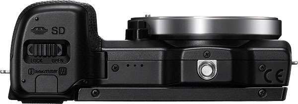 Sony NEX-5T Review -- View from beneath