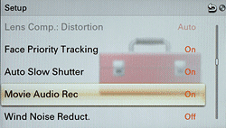 Recording screen