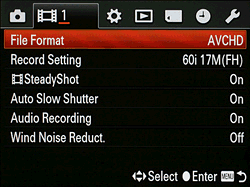 Video Menu