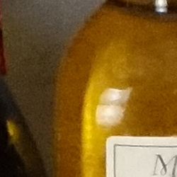 100% crop from Sony RX10 II test image taken at ISO 3200