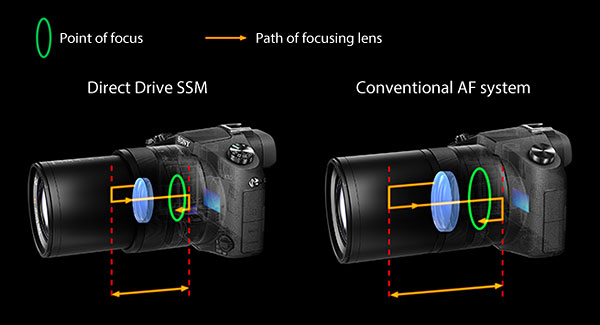 Sony RX10 -- Autofocus comparison