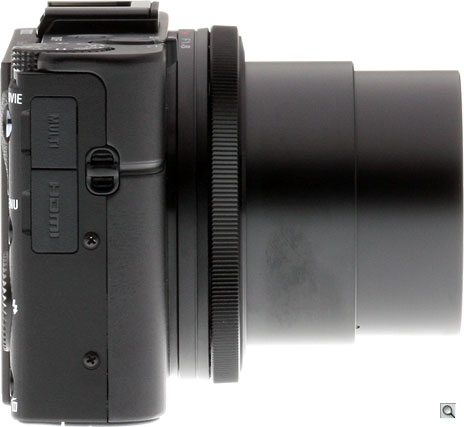 Sony RX100 II review -- right view
