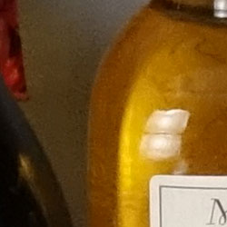 100% crop from Sony RX100 V test image taken at ISO 1600