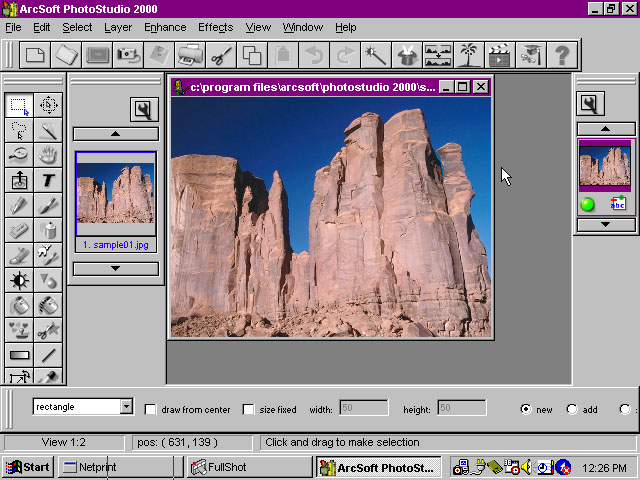 PhotoStudio Workarea