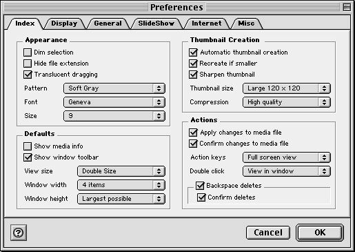 Preferences